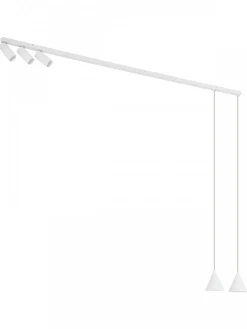 Lampa sufitowa FOURTY biała 5xGU10 * Nowodvorski Best