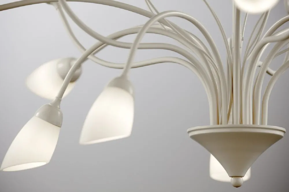 Lampa sufitowa GLORIOSA szara 10xG9 * Jupiter Discount