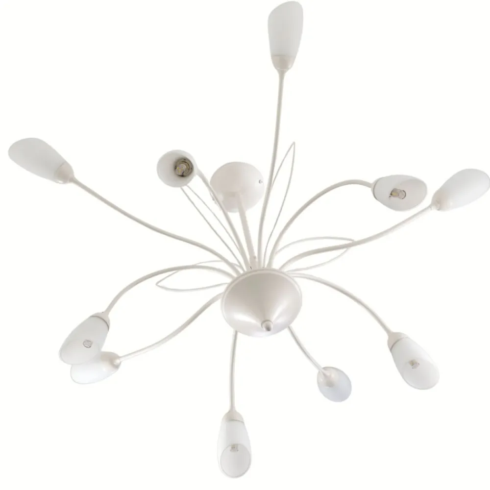 Lampa sufitowa GLORIOSA szara 10xG9 * Jupiter Discount