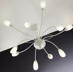 Lampa sufitowa GLORIOSA szara 10xG9 * Jupiter Discount