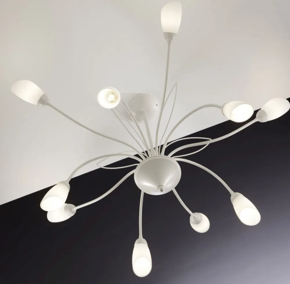 Lampa sufitowa GLORIOSA szara 10xG9 * Jupiter Discount