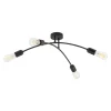 Lampa Sufitowa HELIX Czarny Loft 4xE27 * TK Lighting
