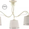 Lampa Sufitowa KAMELIA Beżowy Abażury 3xE27 * Jupiter Hot