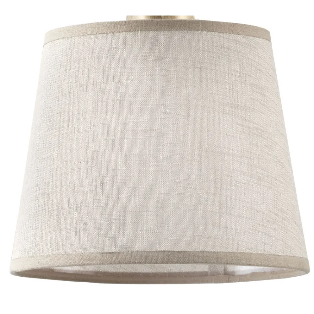 Lampa Sufitowa KAMELIA Beżowy Abażur 1xE27 38 cm * Jupiter New