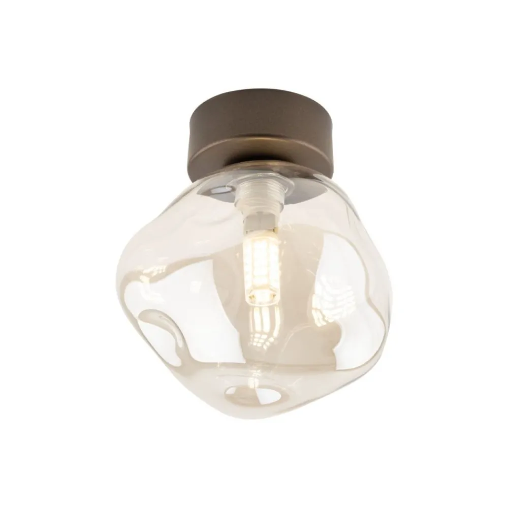 Lampa Sufitowa LAVA brązowa 1xG9 * TK Lighting Best