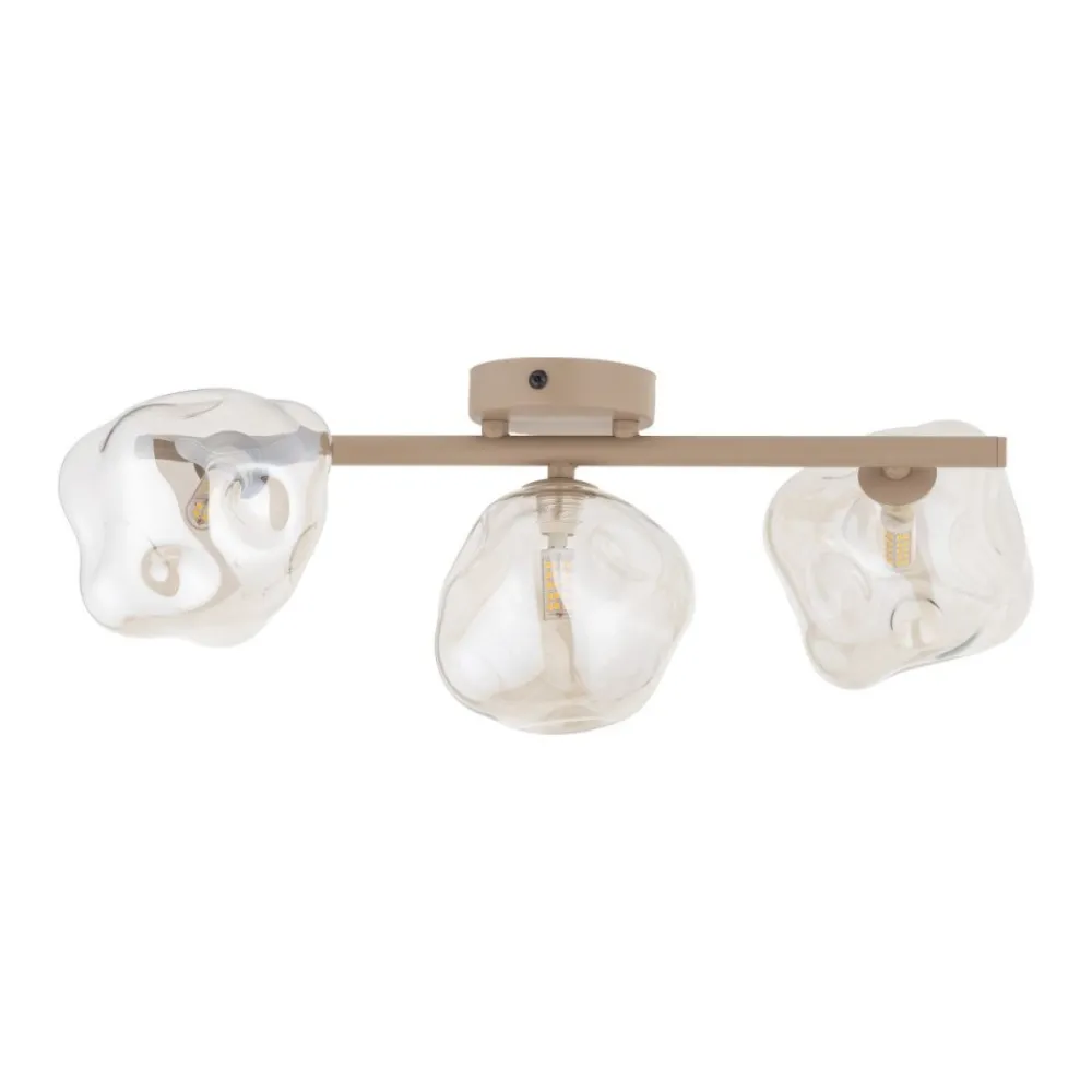 Lampa sufitowa LAVA sabia beżowa 3xG9 * TK Lighting New