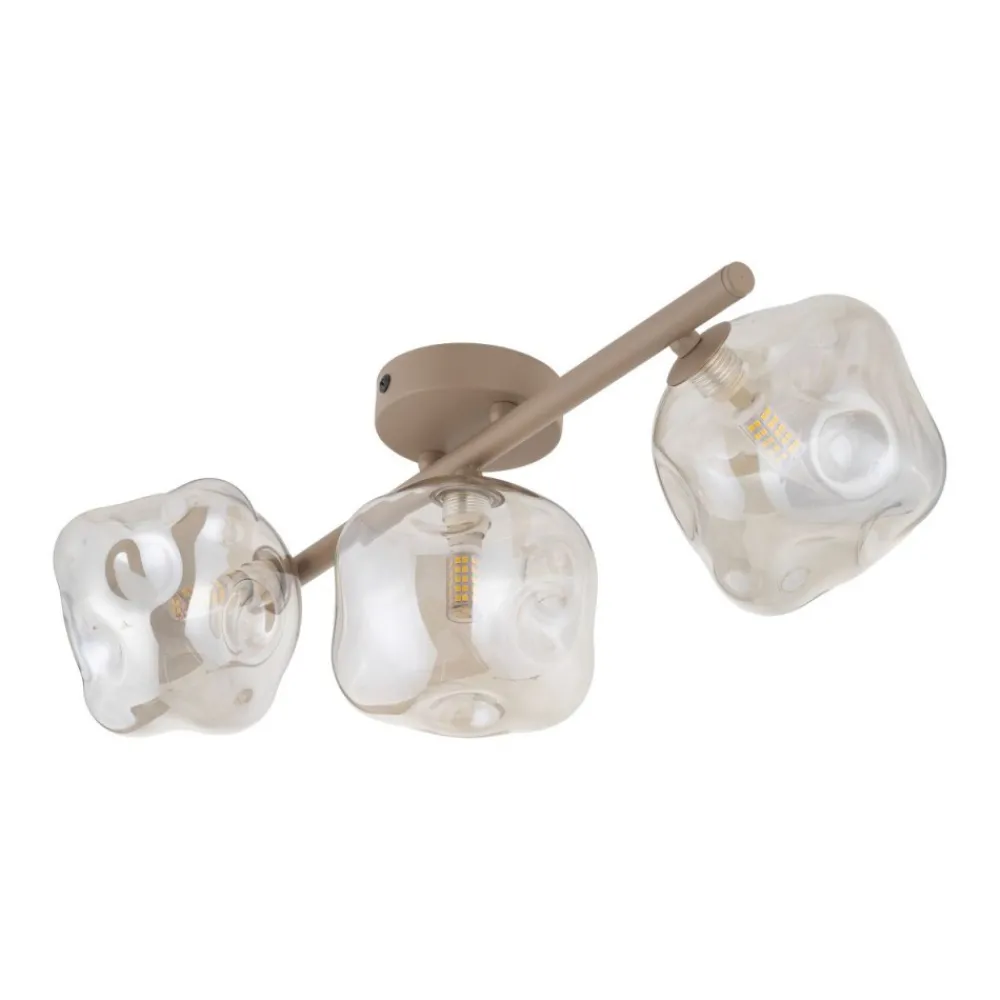 Lampa sufitowa LAVA sabia beżowa 3xG9 * TK Lighting New