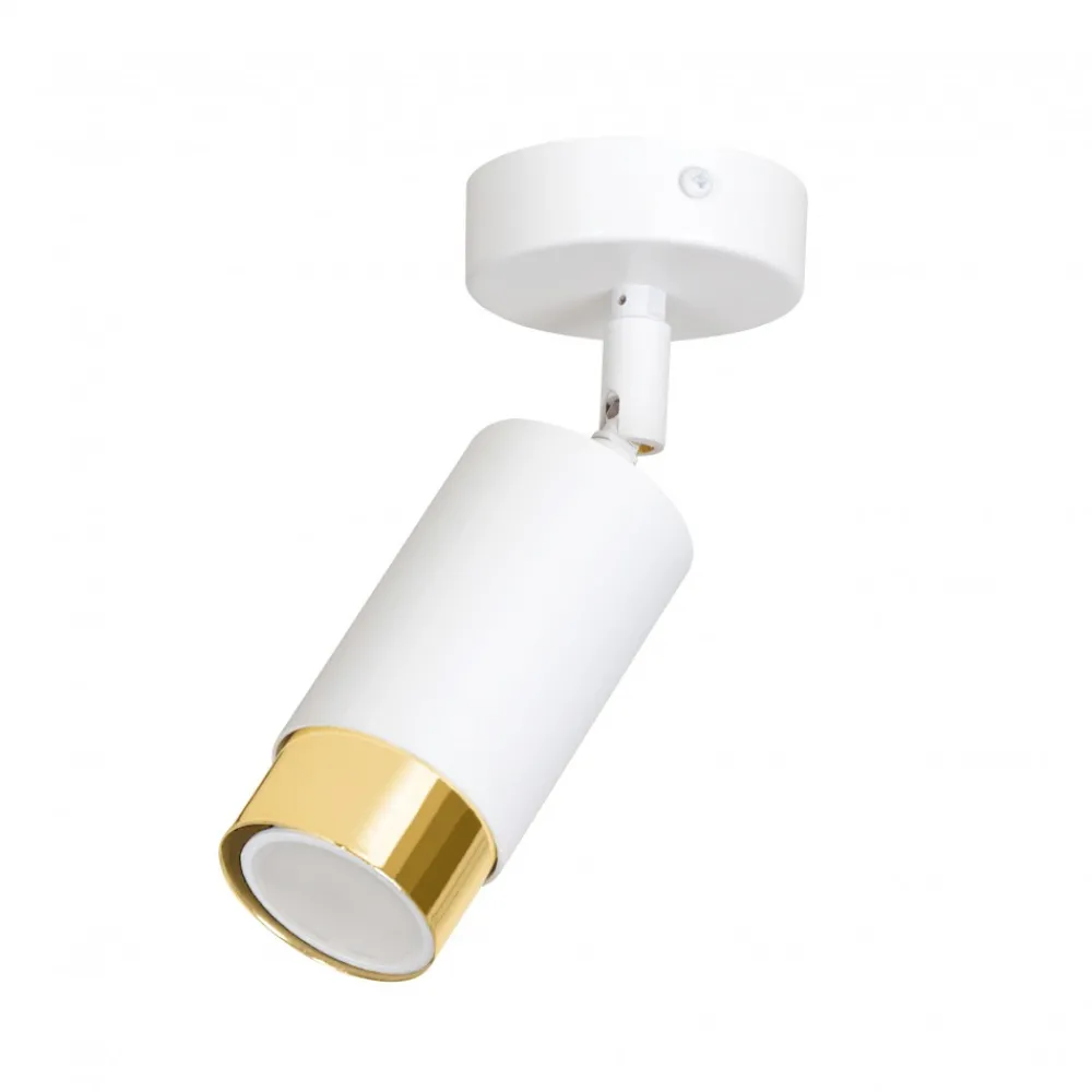 Lampa sufitowa led HIRO 1 biało złota * EMIBIG