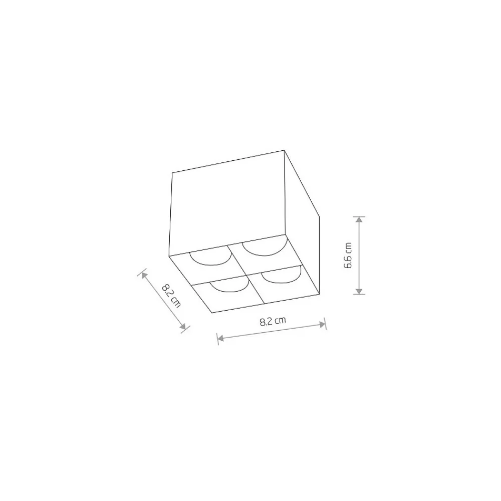 Lampa Sufitowa MIDI Biały 16W LED 3000K * Nowodvorski Outlet