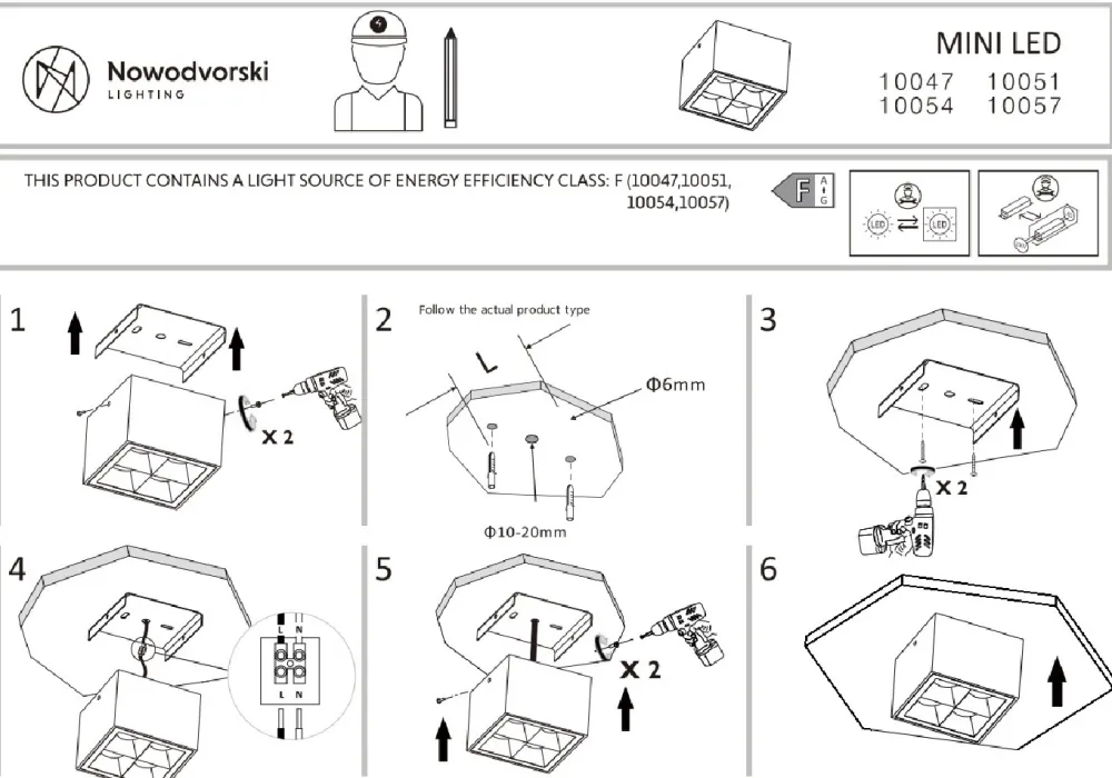 Lampa Sufitowa MIDI Biały 16W LED 3000K * Nowodvorski Outlet