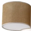 Lampa sufitowa MONA juta biały 4xE27 * TK Lighting Best