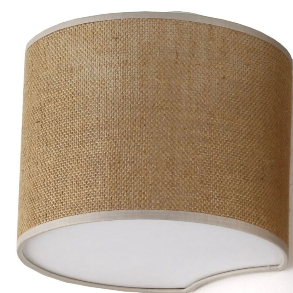 Lampa sufitowa MONA juta biały 4xE27 * TK Lighting Best