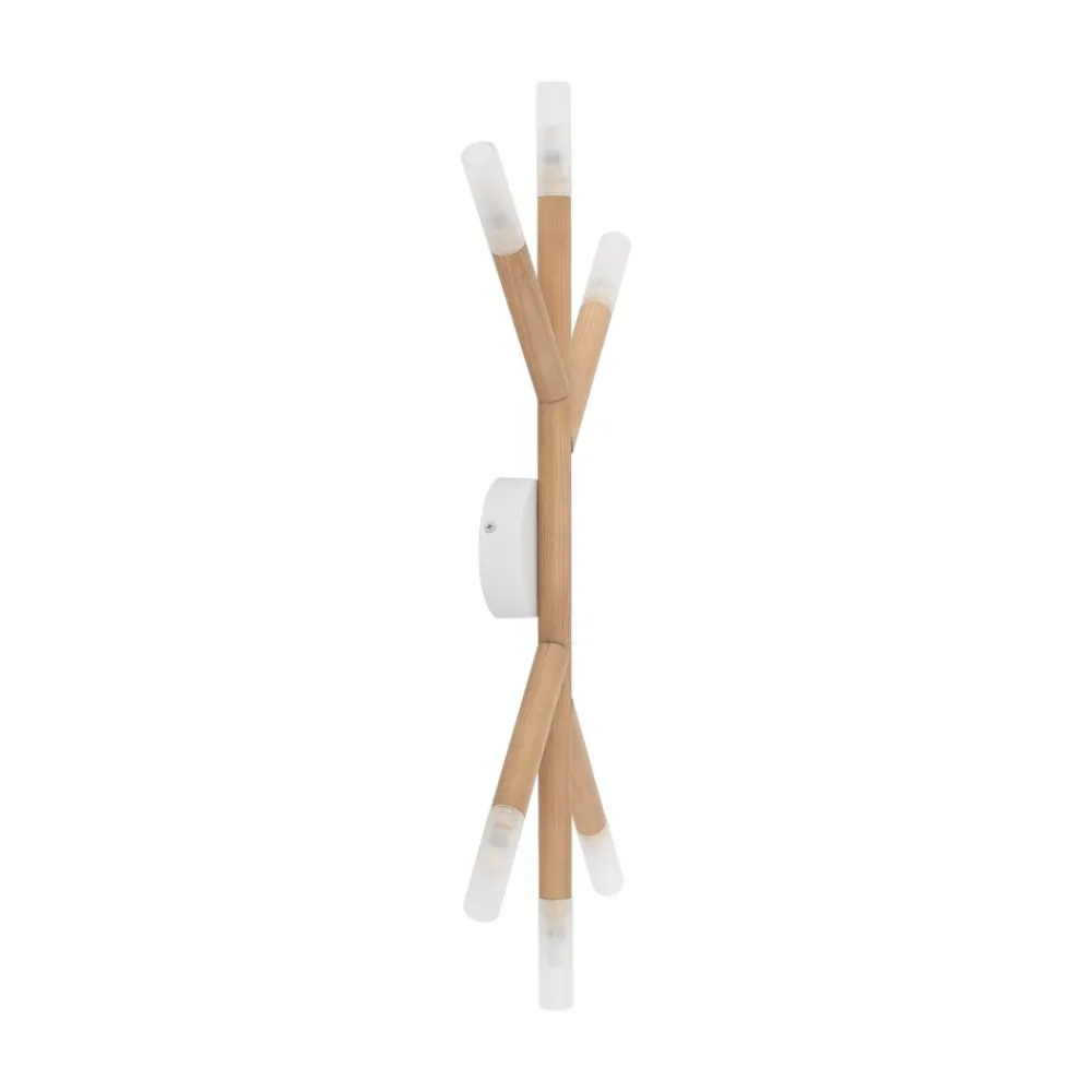 Lampa Sufitowa NOBLE Biały Brązowy 6xG9 * TK Lighting Online