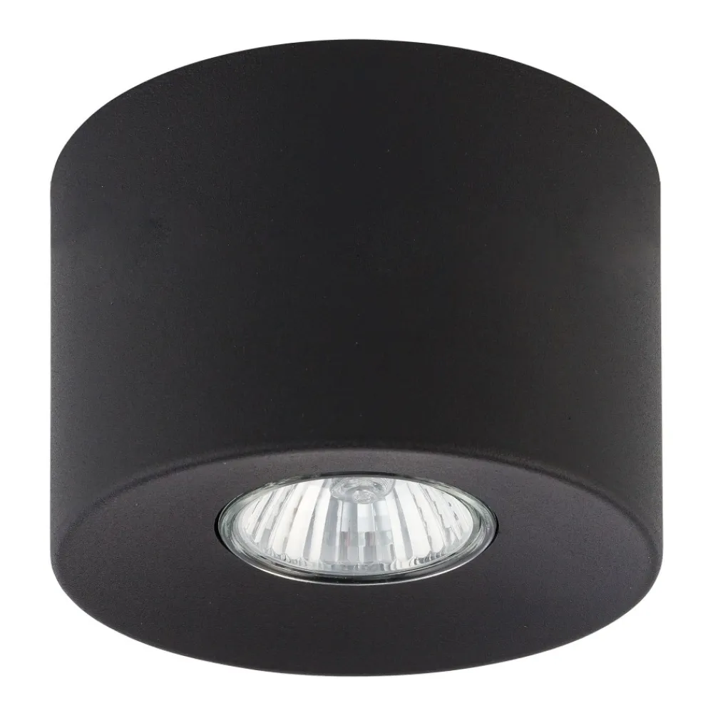 Lampa Sufitowa ORION Czarny 1xGU10 9cm * TK Lighting Hot