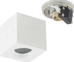 Lampa Sufitowa PARANA Biały 1xGU10 IP44 * Nowodvorski Clearance