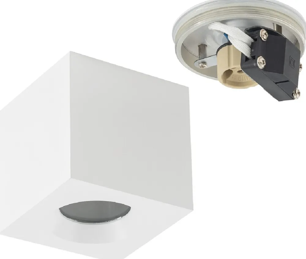 Lampa Sufitowa PARANA Biały 1xGU10 IP44 * Nowodvorski Clearance