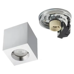 Lampa Sufitowa PARANA Szary 1xGU10 IP44 * Nowodvorski Outlet