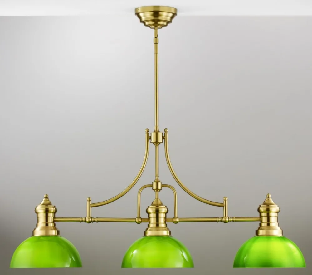 Lampa sufitowa PLATINO mosiądz 3xE27 * Jupiter Outlet