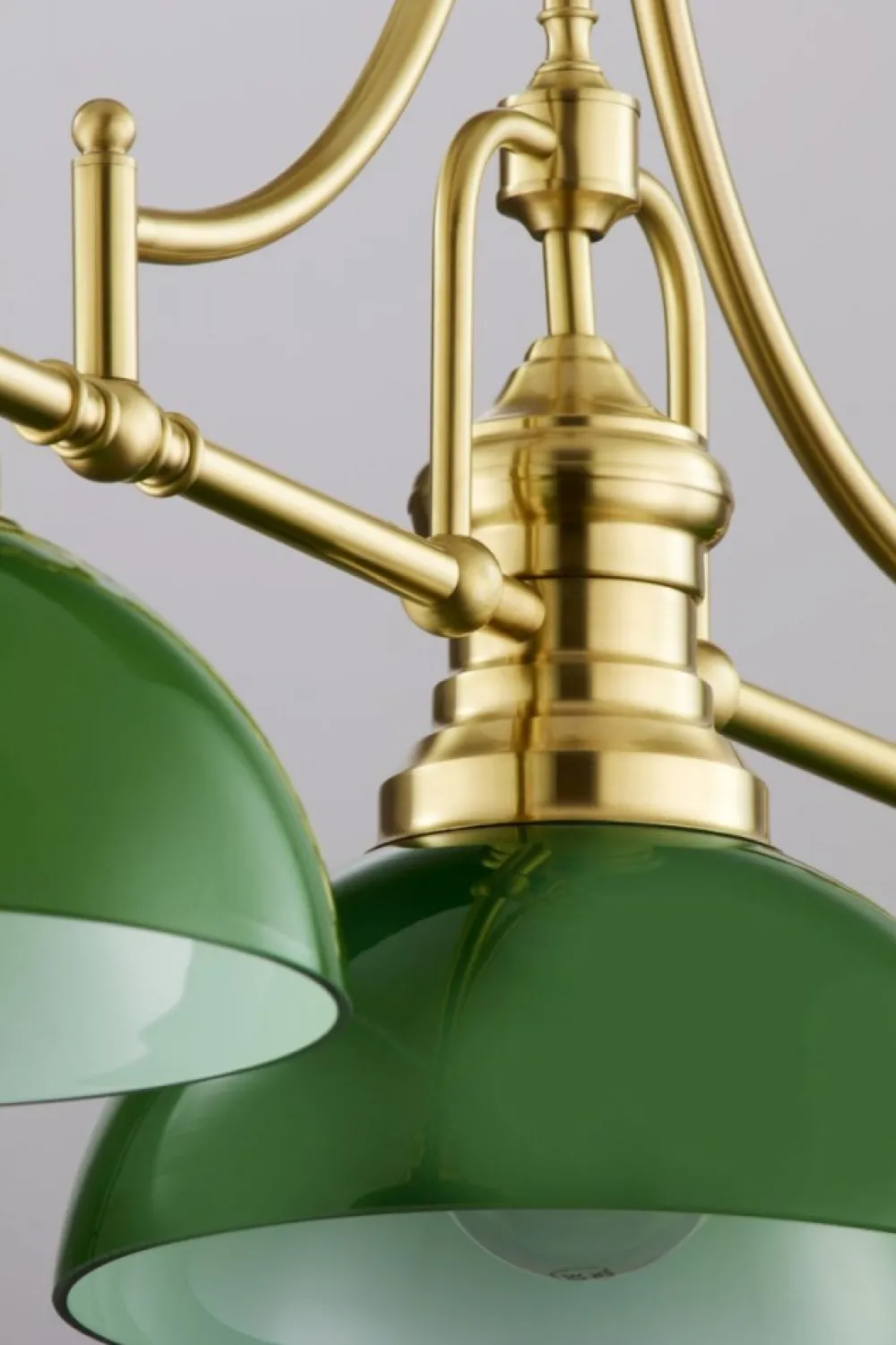 Lampa sufitowa PLATINO mosiądz 3xE27 * Jupiter Outlet