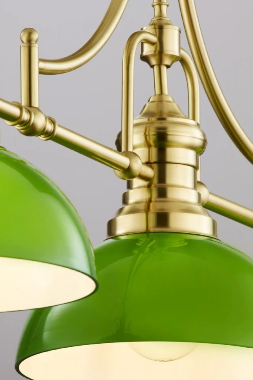 Lampa sufitowa PLATINO mosiądz 3xE27 * Jupiter Outlet
