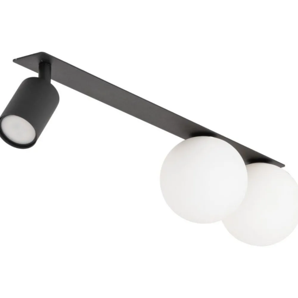 Lampa sufitowa podtynkowa Spot VOX czarna 2xG9 1xGU10 * TK Lighting New