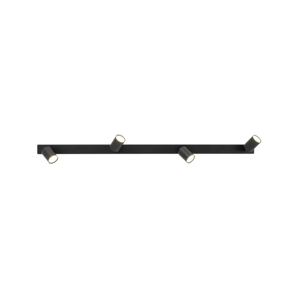 Lampa sufitowa podtynkowa Spot NEX czarna 4xGU10 * TK Lighting Sale