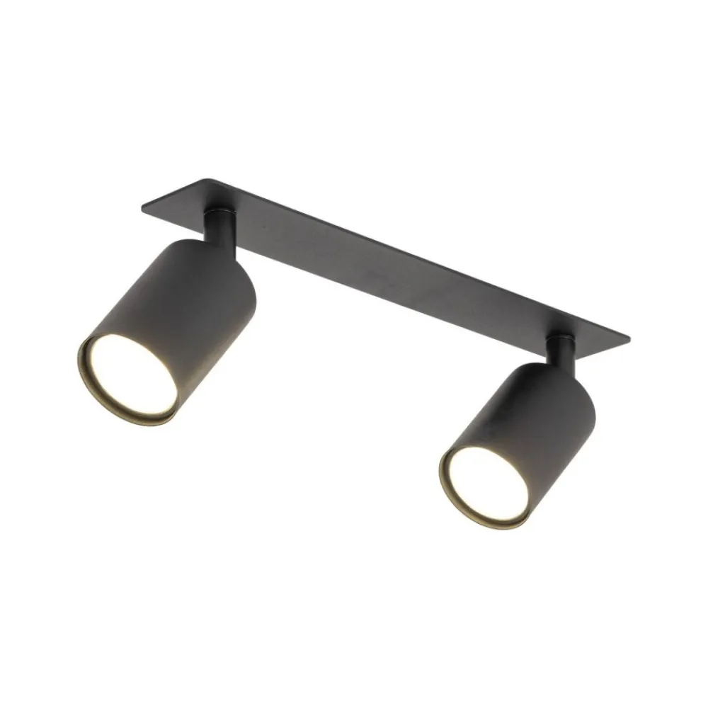 Lampa sufitowa podtynkowa Spot NEX czarna 2xGU10 * TK Lighting Hot