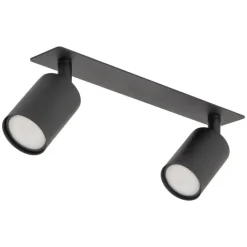 Lampa sufitowa podtynkowa Spot NEX czarna 2xGU10 * TK Lighting Hot