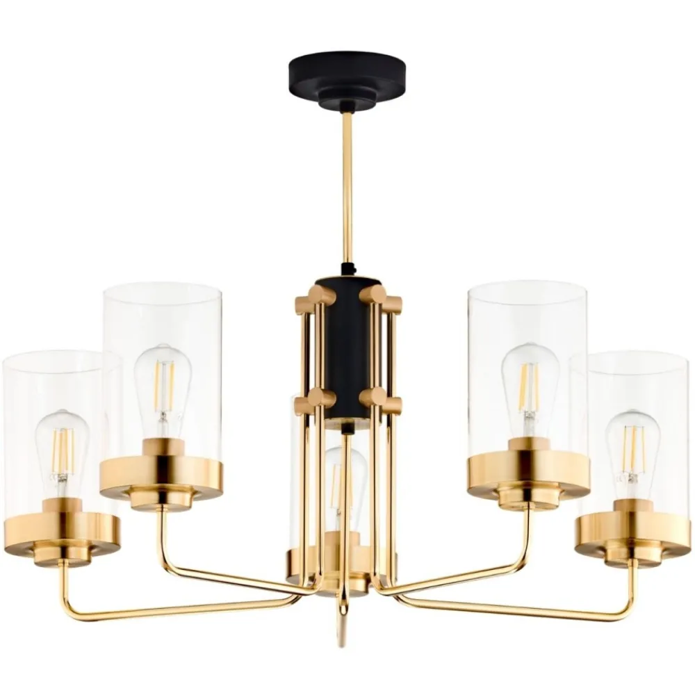Lampa sufitowa RAMIREZ złota 5xE27 * Jupiter Outlet