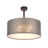 Lampa sufitowa RONDO grafitowa 4xE27 40 cm * TK Lighting Clearance