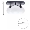 Lampa sufitowa SFERA BLACK 3xE14 * Eko-light Discount