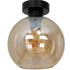 Lampa sufitowa SOFIA bursztyn 1xE27 * Eko-light