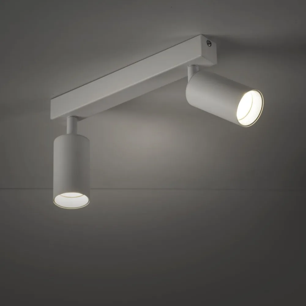 Lampa sufitowa Spot AMIS biała 2xGU10 * TK Lighting Outlet