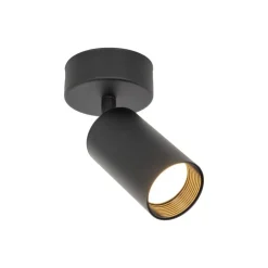 Lampa sufitowa Spot AMIS czarna 1xGU10 regulowana * TK Lighting Hot