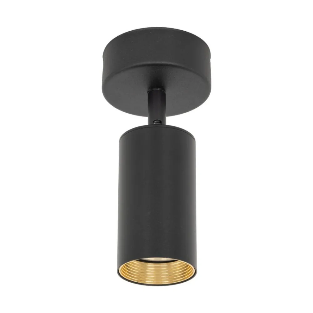Lampa sufitowa Spot AMIS czarna 1xGU10 regulowana * TK Lighting Hot