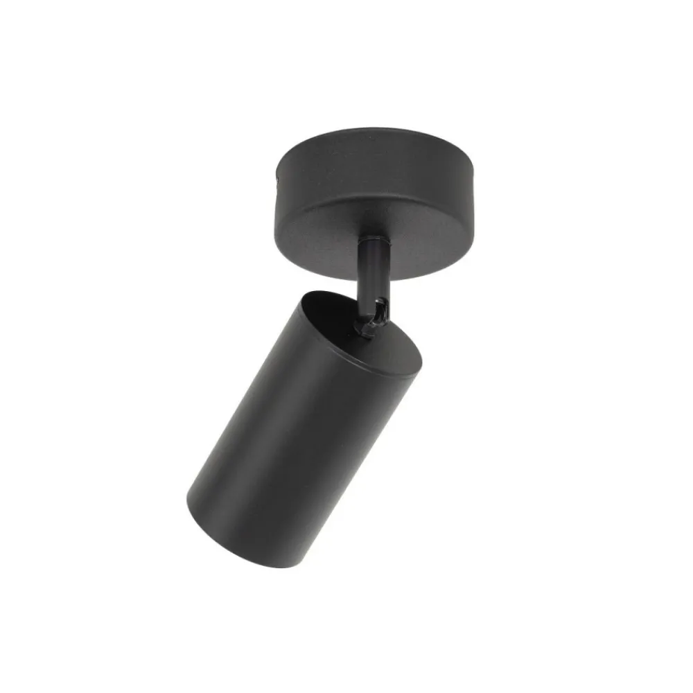 Lampa sufitowa Spot AMIS czarna 1xGU10 regulowana * TK Lighting Hot