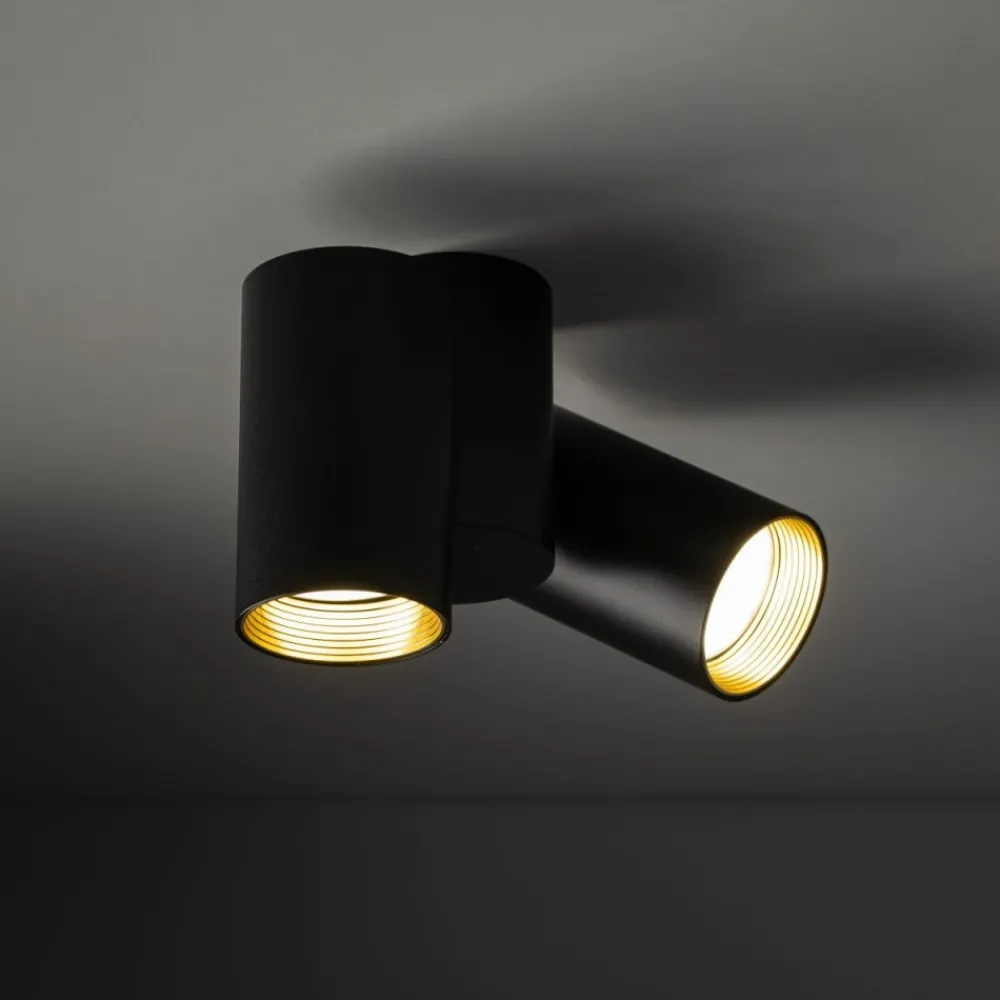 Lampa sufitowa Spot AMIS DOWNLIGHT czarna 2xGU10 * TK Lighting Best