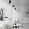 Lampa Sufitowa Spot ANDY Czarny Złoty 1xGU10 * Eko-light