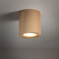Lampa sufitowa Spot EVE WOOD buk 1xGU10 * TK Lighting Sale