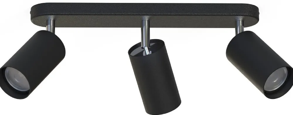 Lampa Sufitowa Spot EYE Czarny 3xGU10 * Nowodvorski Online