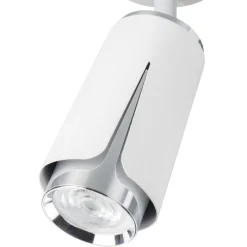 Lampa Sufitowa Spot FLOWER Biały Srebrny 1xGU10 * Eko-light Discount