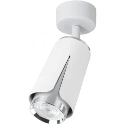 Lampa Sufitowa Spot FLOWER Biały Srebrny 1xGU10 * Eko-light Discount