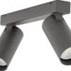 Lampa sufitowa Spot FOURTY grafitowa 2xGU10 * Nowodvorski Online