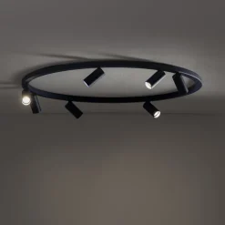 Lampa sufitowa Spot FOURTY ROUND granatowa 7xGU10 * Nowodvorski New