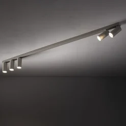 Lampa sufitowa Spot FOURTY szara 5xGU10 * Nowodvorski Best