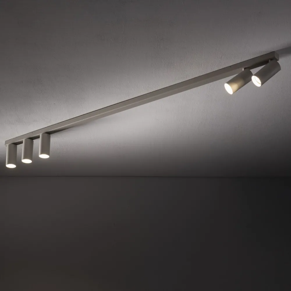 Lampa sufitowa Spot FOURTY szara 5xGU10 * Nowodvorski Best