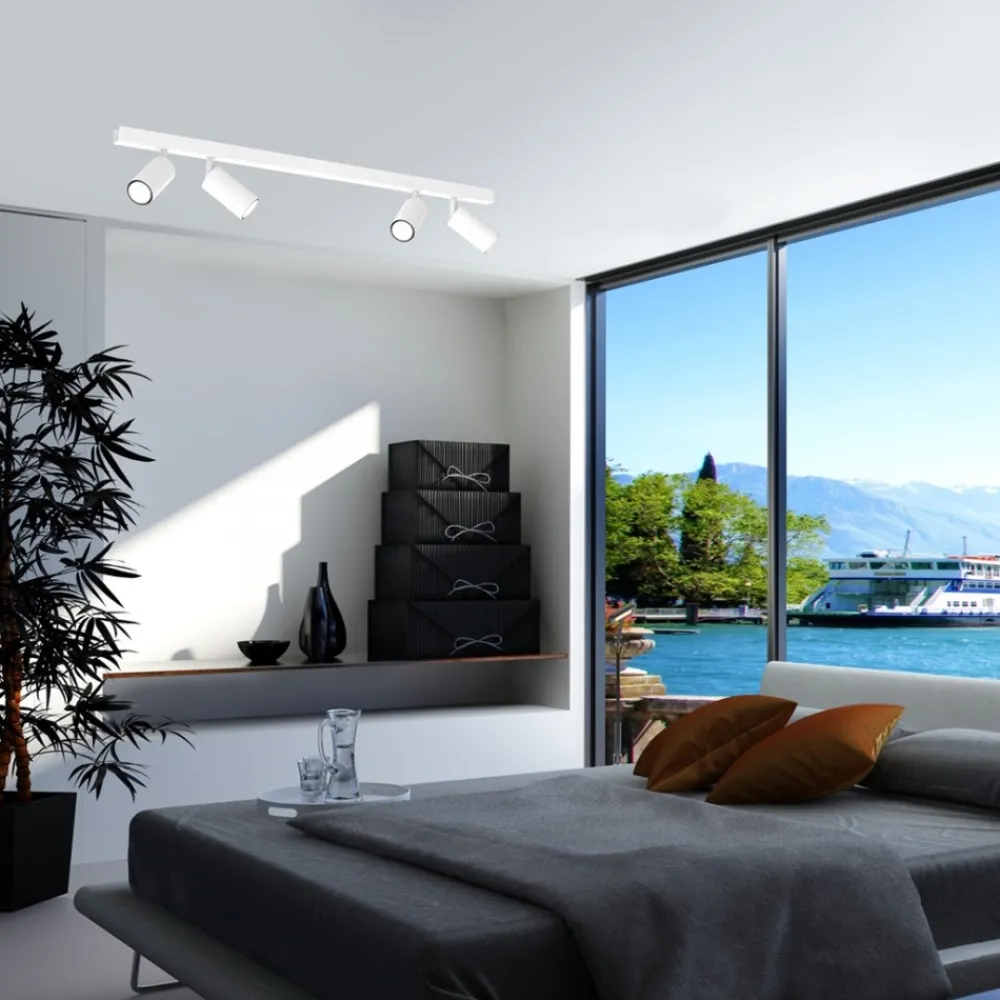 Lampa Sufitowa Spot HUDSON Biały 4xGU10 * Eko-light Clearance