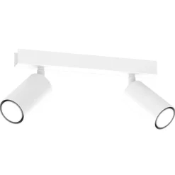 Lampa Sufitowa Spot HUDSON Biały 2xGU10 * Eko-light New