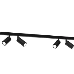Lampa Sufitowa Spot HUDSON Czarny 4xGU10 * Eko-light Outlet