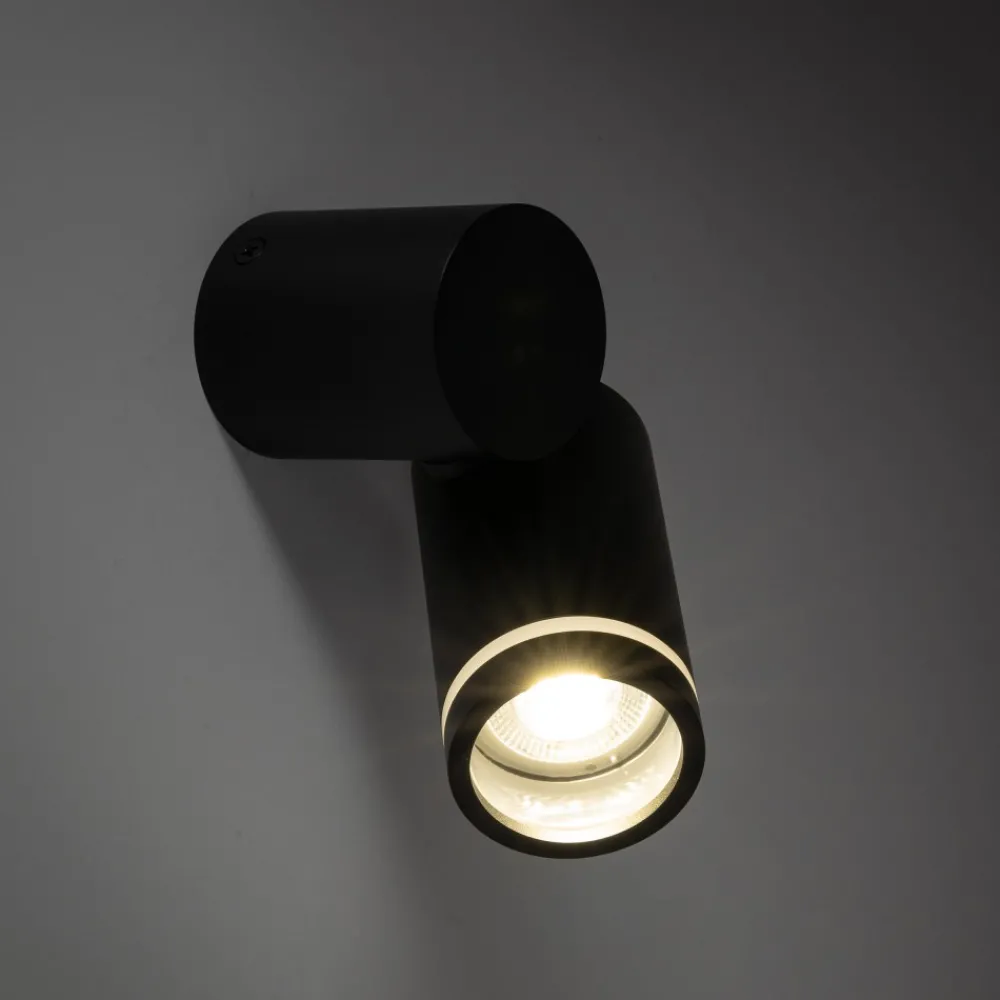 Lampa Sufitowa SPOT JET D Czarny 1xGU10 * TK Lighting Online